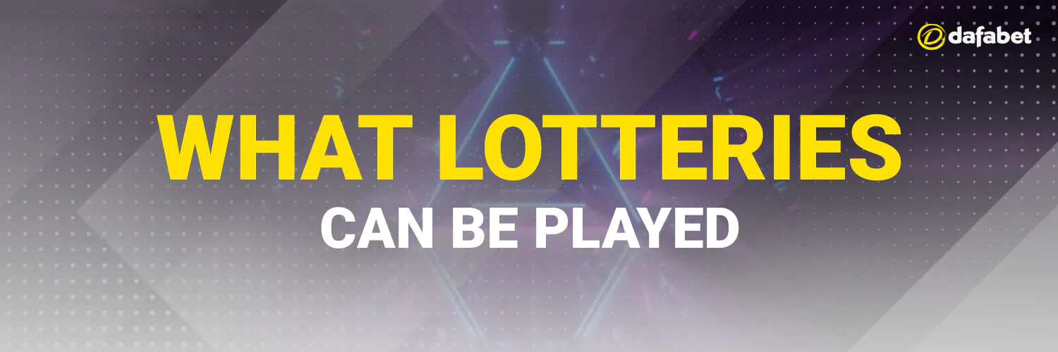 What Lotteries Can Be Played