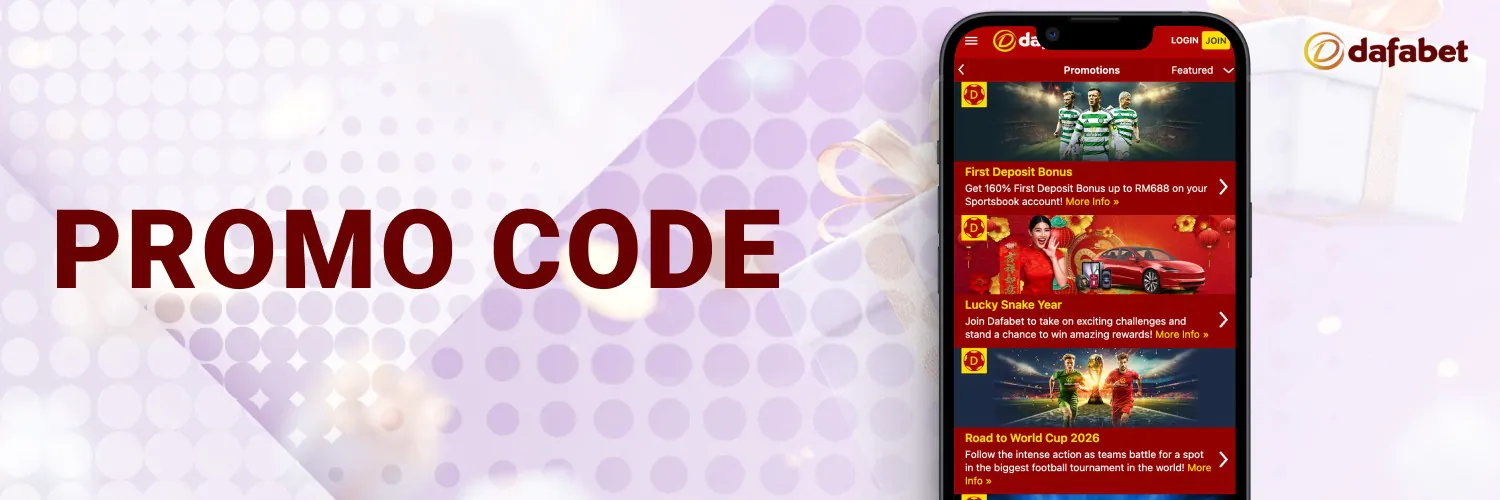 dafabet promo codes for users
