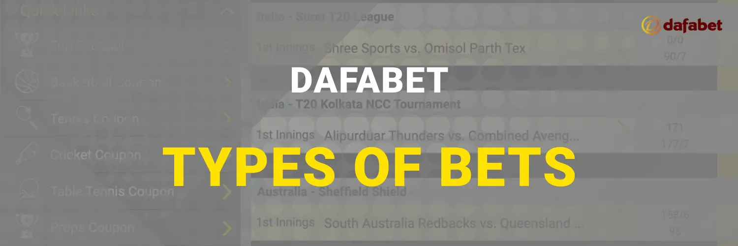 types of bets on sport