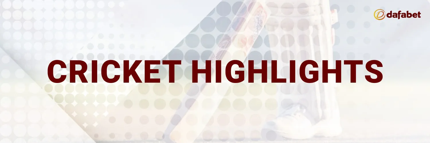 cricket highlights of danny